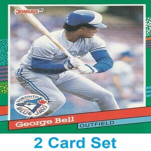 George Bell MLB Card Collection